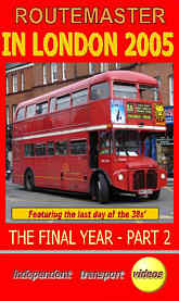Routemaster in London 2005 - Part 2 - Format DVD