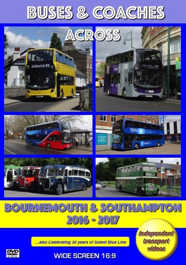 Buses & Coaches across Bournemouth & Southampton 2016-2017