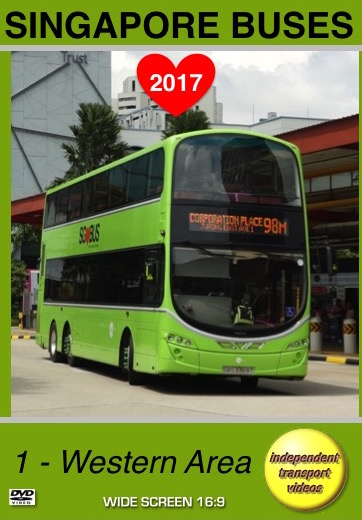 Singapore Buses 2017 - 1 Western Area