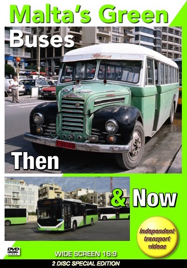 Malta's Green Buses - Then & Now